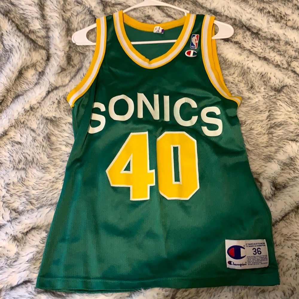 VINTAGE Kemp SuperSonics Jersey